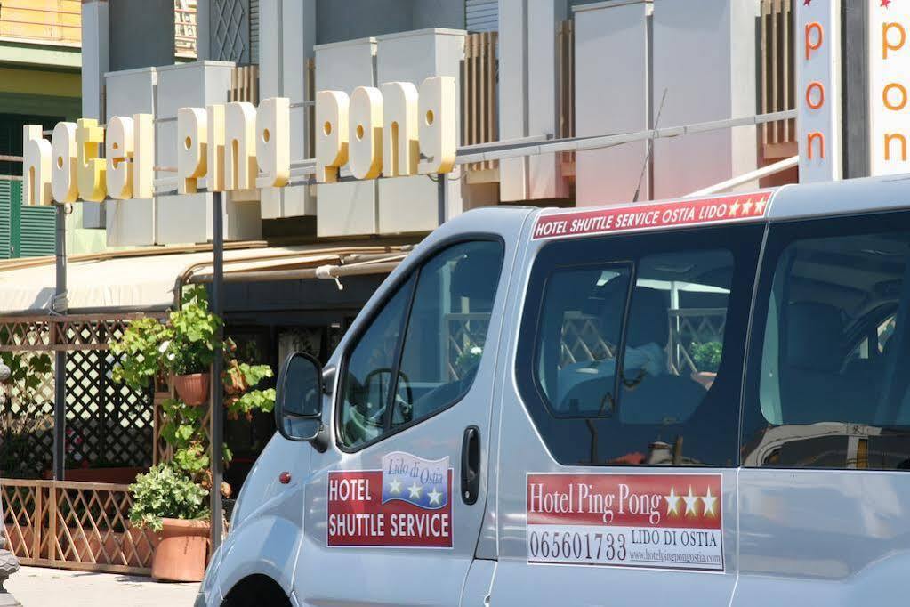 Hotel Ping Pong Лидо ди Остия Екстериор снимка